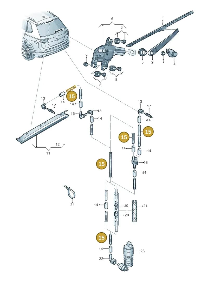 565955663L — Skoda Kodiaq (2016-2024) diagram 884955200, position 15
