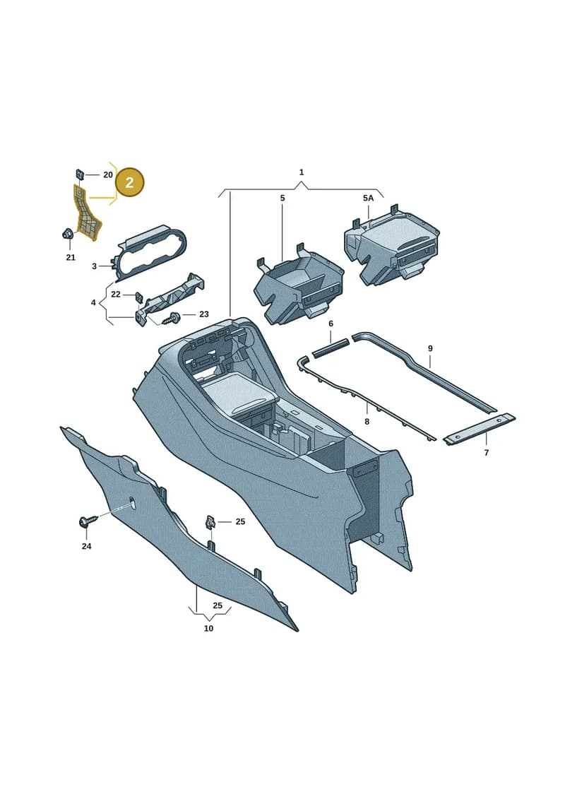 566863143 — Skoda Kodiaq (2024-2024) diagram 57h863050, position 2