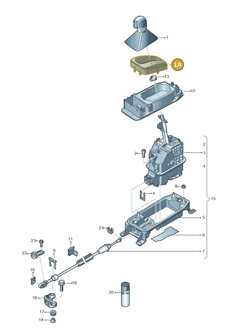567713203ADPJ — Skoda Karoq (2017-2022) diagram 753713100, position 1A