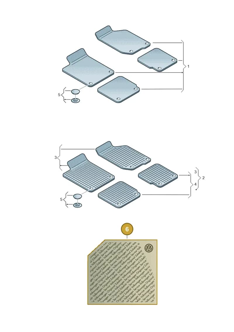 571061161A — Volkswagen Tiguan (2023-2025) diagram 827061010, position 6