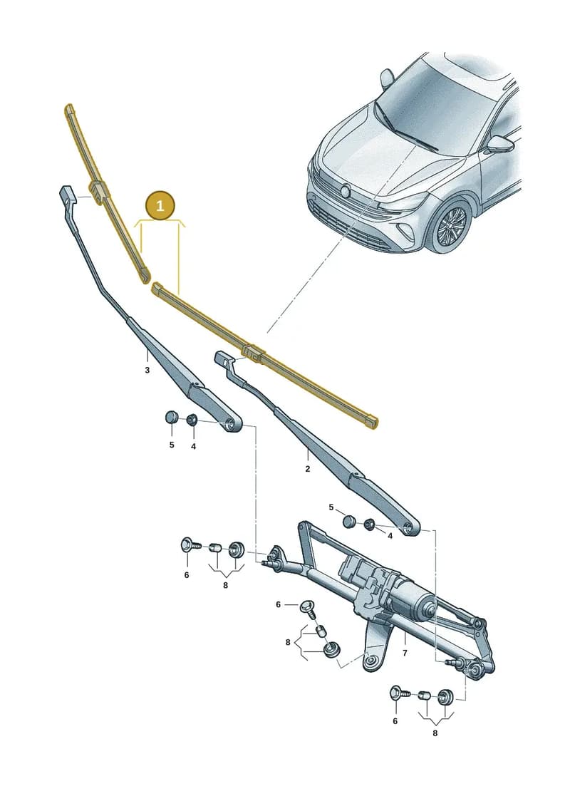 571998002 — Skoda Kodiaq (2024-2024) diagram 57x955000, position 1