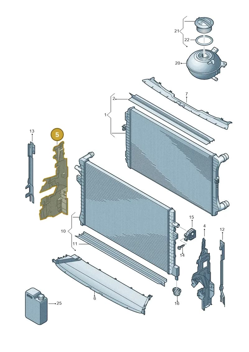 575121284 — SEAT Ateca (2016-) diagram 884122080, position 5
