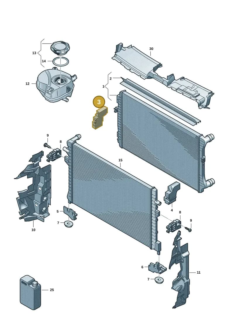 575121332A — SEAT Ateca (2016-) diagram 5h0122100, position 3