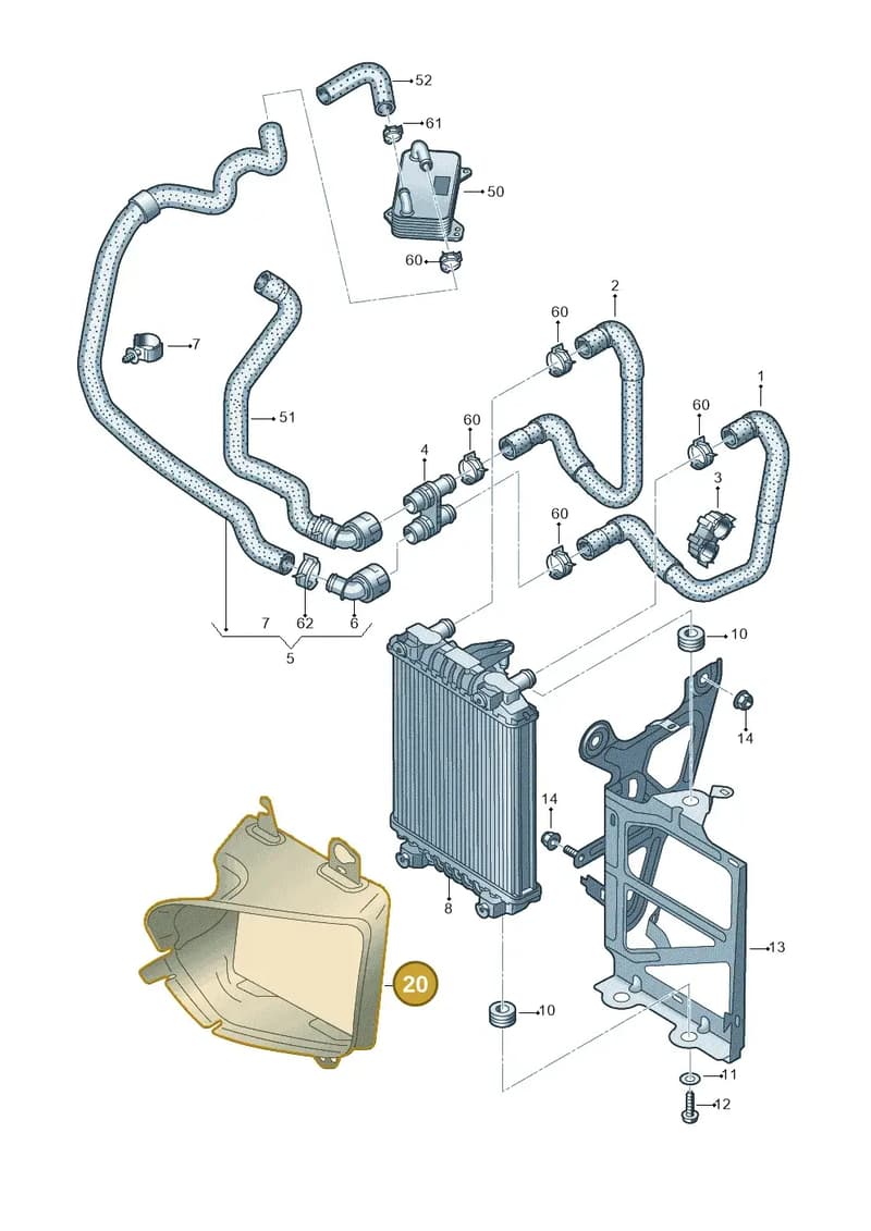 575121673F — SEAT Ateca (2016-) diagram 827121428, position 20