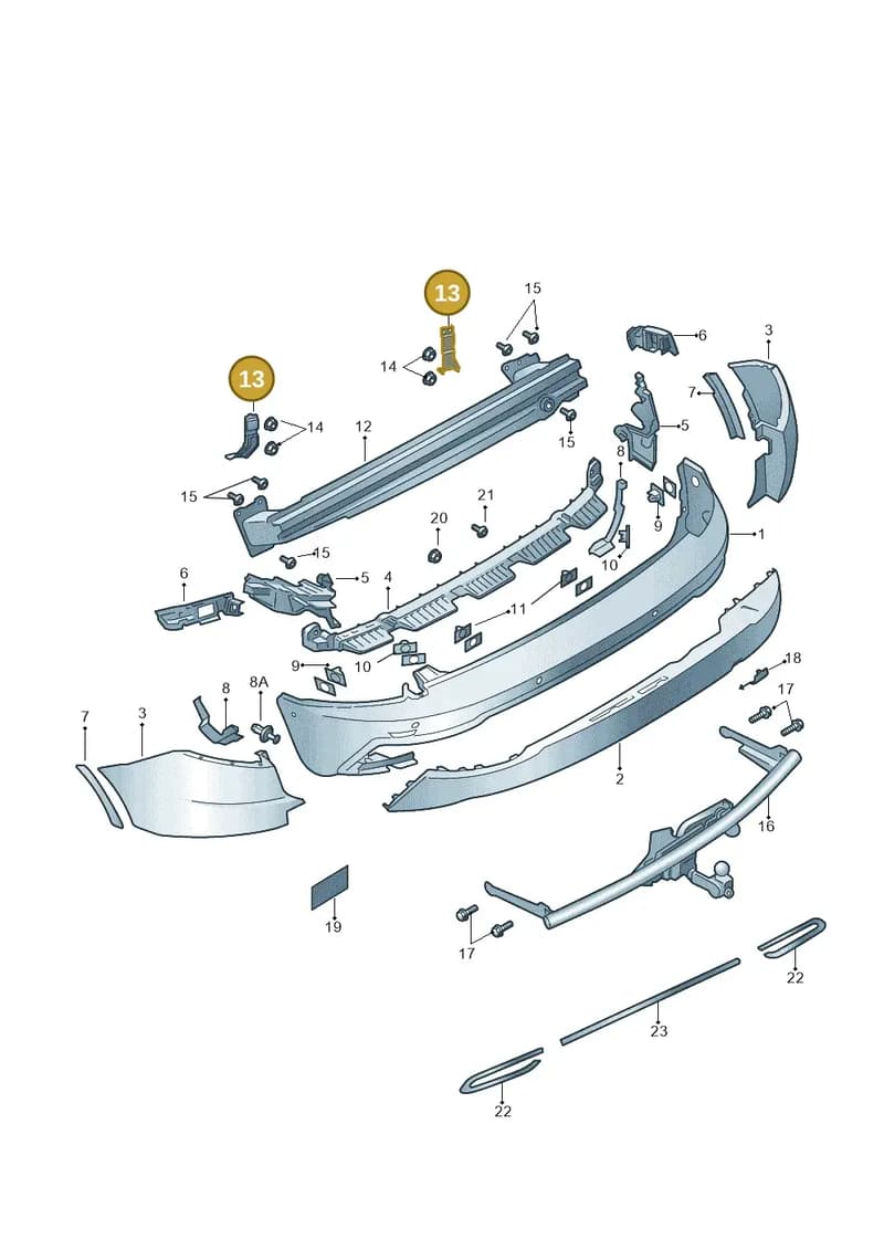 575807125A — Skoda Karoq (2017-2023) diagram 834807050, position 13