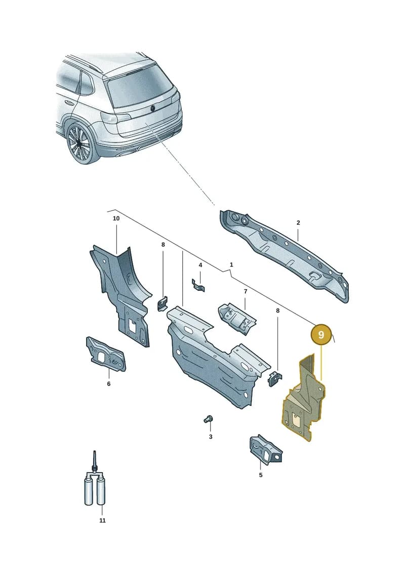 575809439A — Skoda Karoq (2017-2023) diagram 2gm813000, position 9