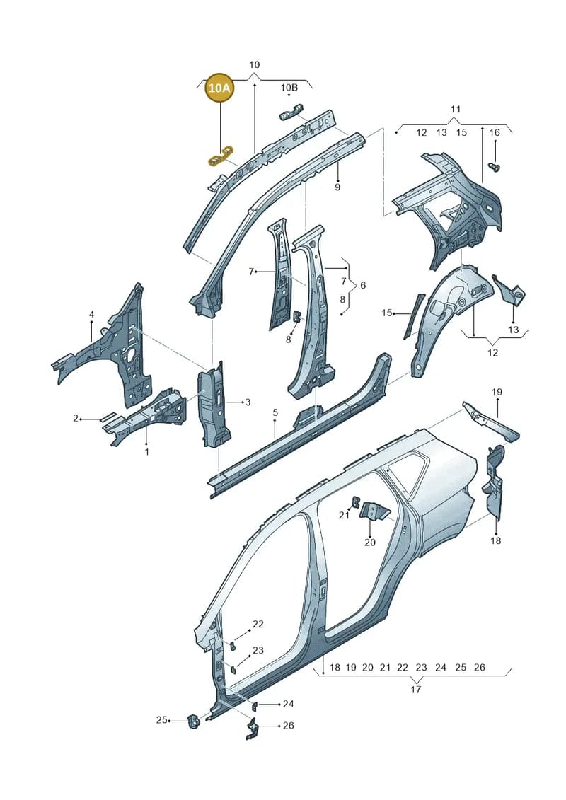 575810523 — SEAT Ateca (2016-) diagram 893809300, position 10A
