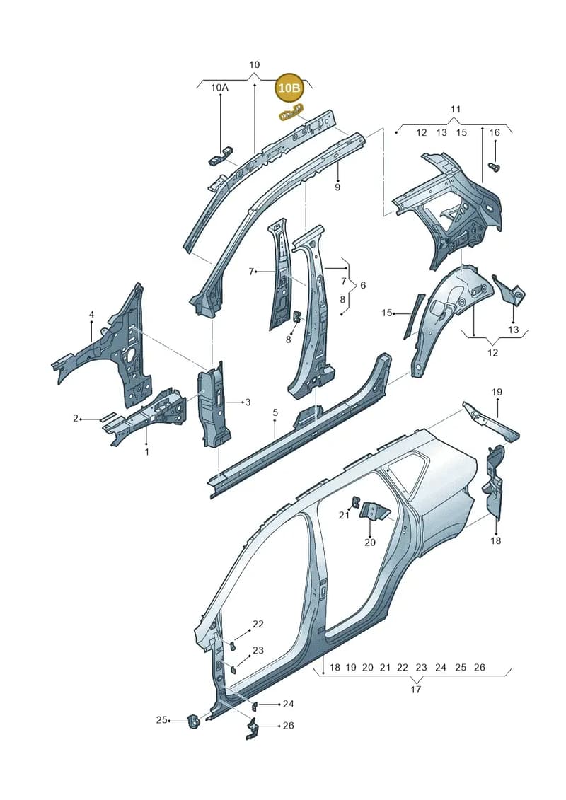 575810523B — SEAT Ateca (2016-) diagram 893809300, position 10B