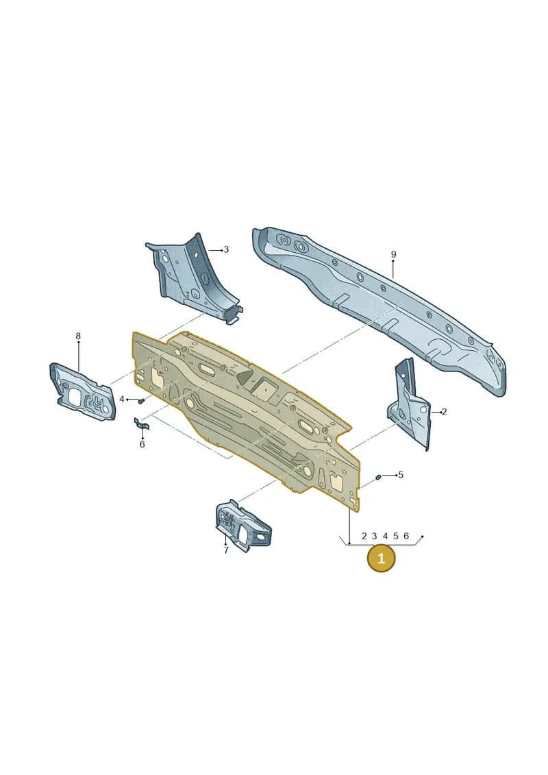 575813303A — SEAT Ateca (2016-) diagram 893813000, position 1