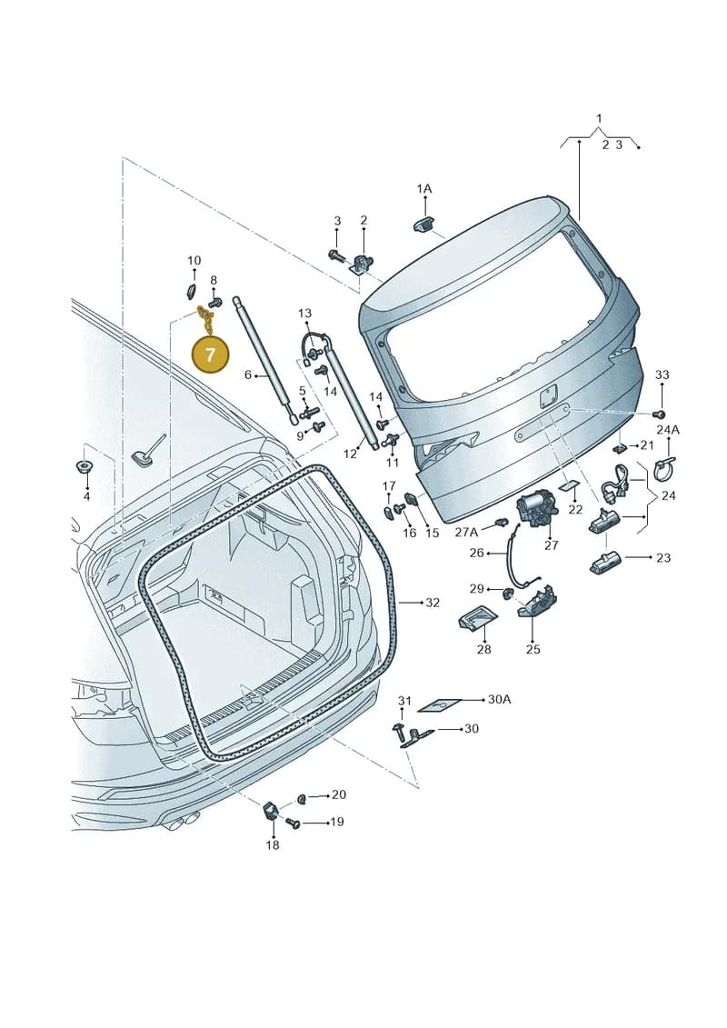 575827435 — SEAT Ateca (2016-) diagram 893827000, position 7