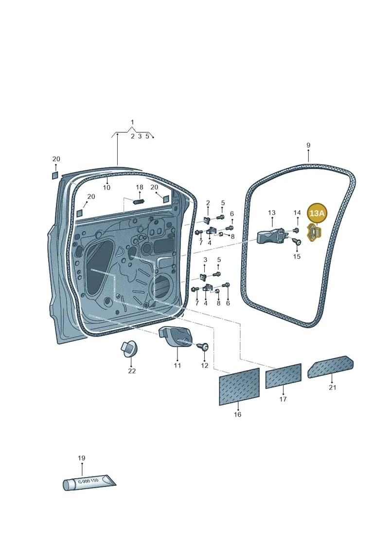 575837267 — Skoda Karoq (2017-2023) diagram 834831000, position 13A