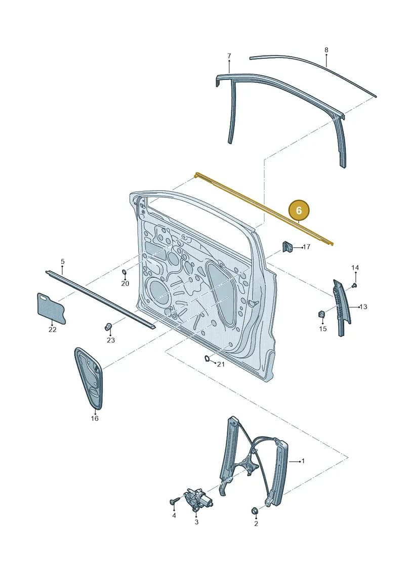 575837476DJV1 — Skoda Karoq (2017-2023) diagram 834837060, position 6