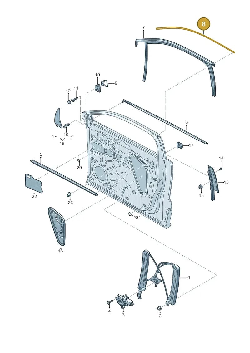 575837644C041 — SEAT Ateca (2016-) diagram 893837600, position 8