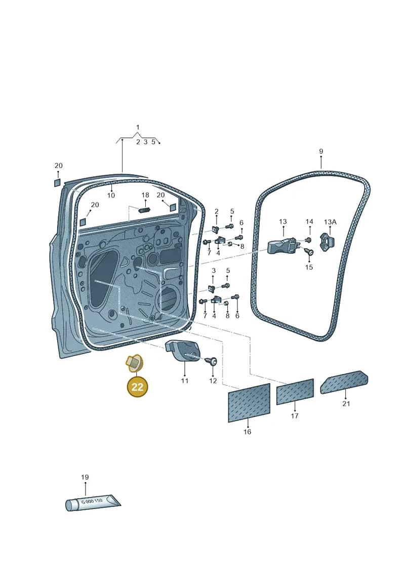 575837923 — Skoda Karoq (2017-2023) diagram 834831000, position 22