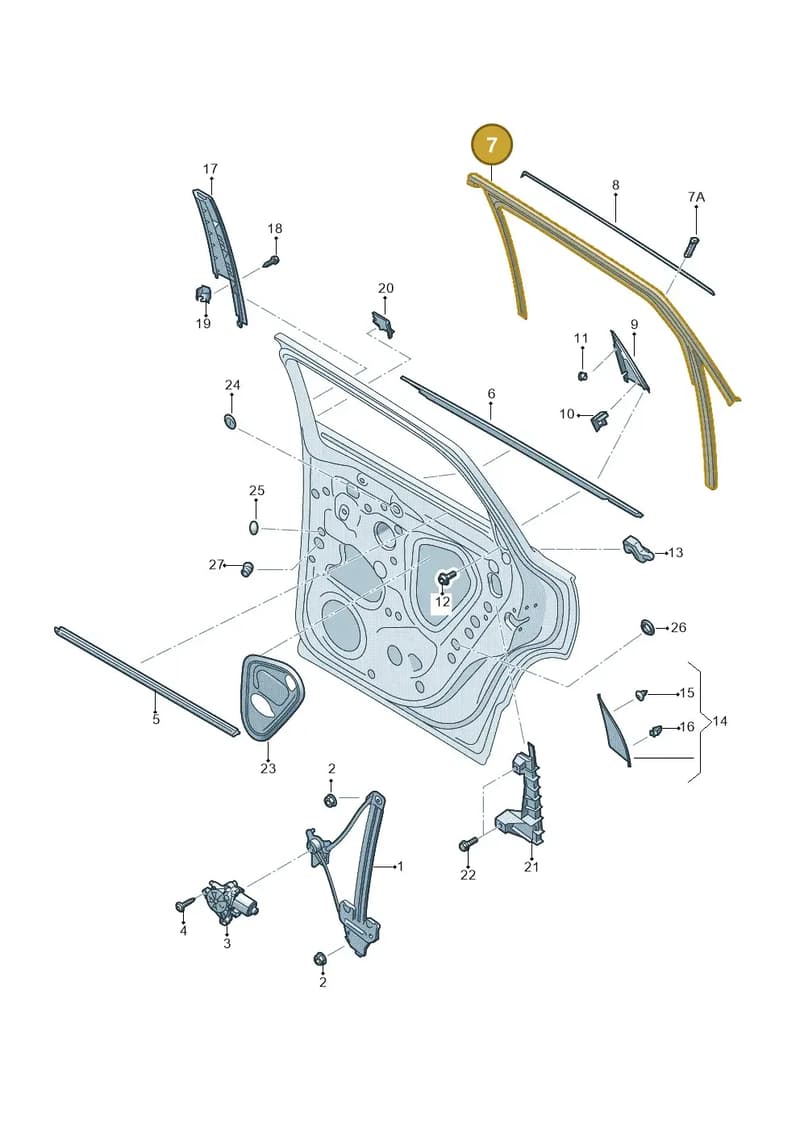 575839432T5AP — SEAT Ateca (2016-) diagram 893839600, position 7