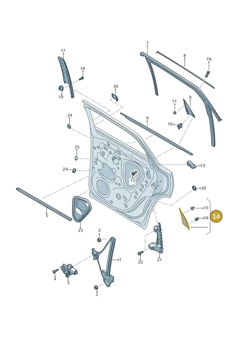 575839971A9B9 — SEAT Ateca (2016-) diagram 893839600, position 14