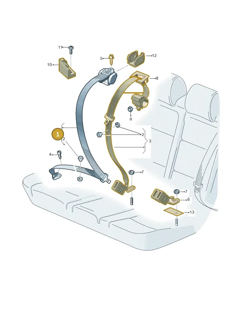 575857805ARAA — SEAT Ateca (2016-) diagram 754857700, position 1