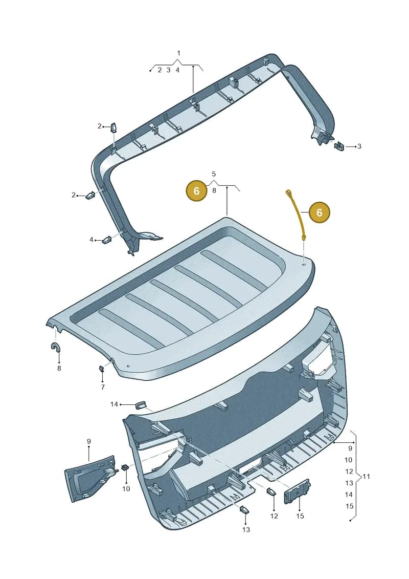 575863447A9B9 — SEAT Ateca (2016-) diagram 893867900, position 6