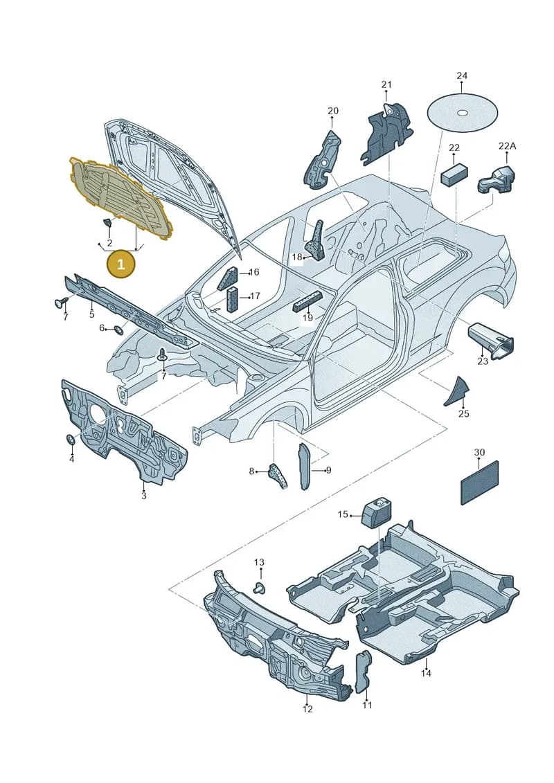 575863831 — SEAT Ateca (2016-) diagram 745863200, position 1
