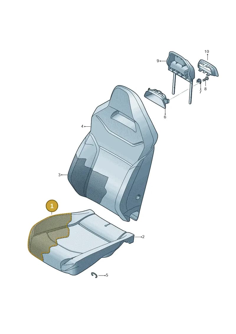 575881375D — SEAT Ateca (2016-) diagram 591881075, position 1