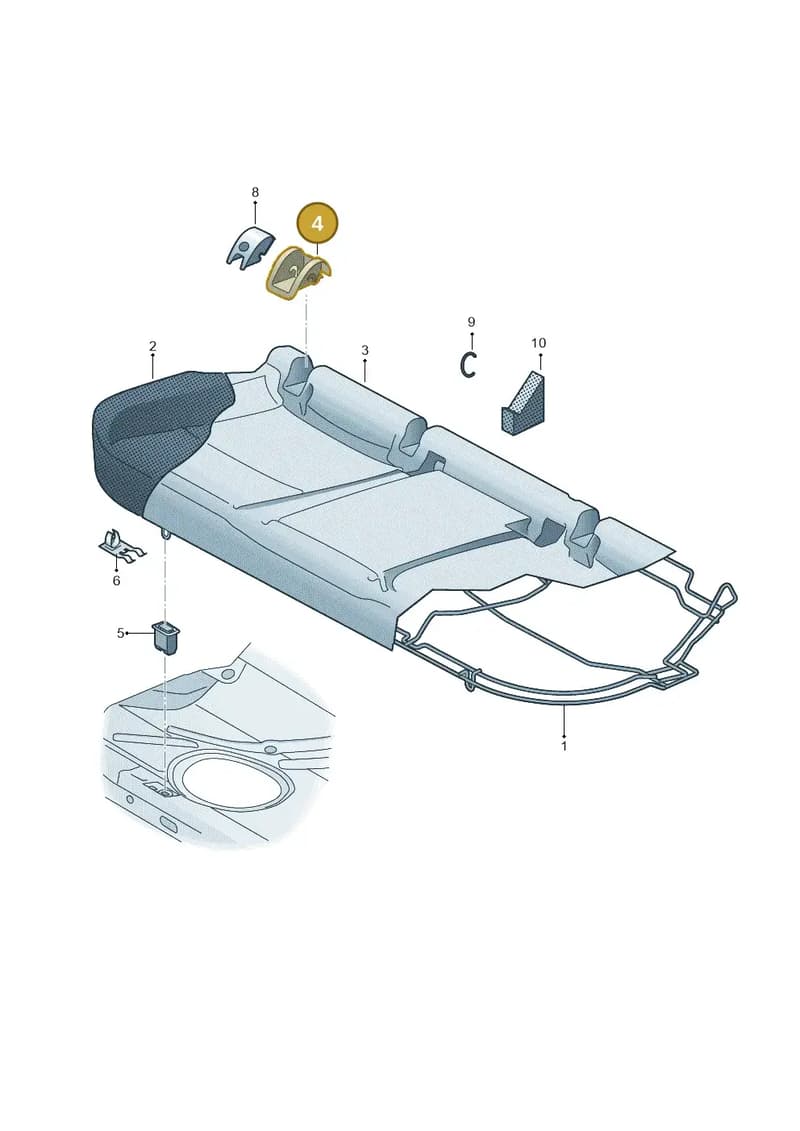 575887233CWM — SEAT Ateca (2016-) diagram 830885200, position 4