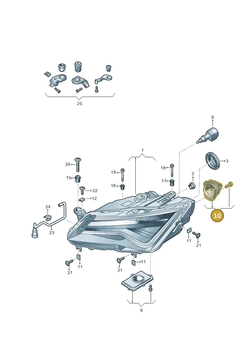 575941475 — SEAT Ateca (2016-) diagram 893941100, position 10