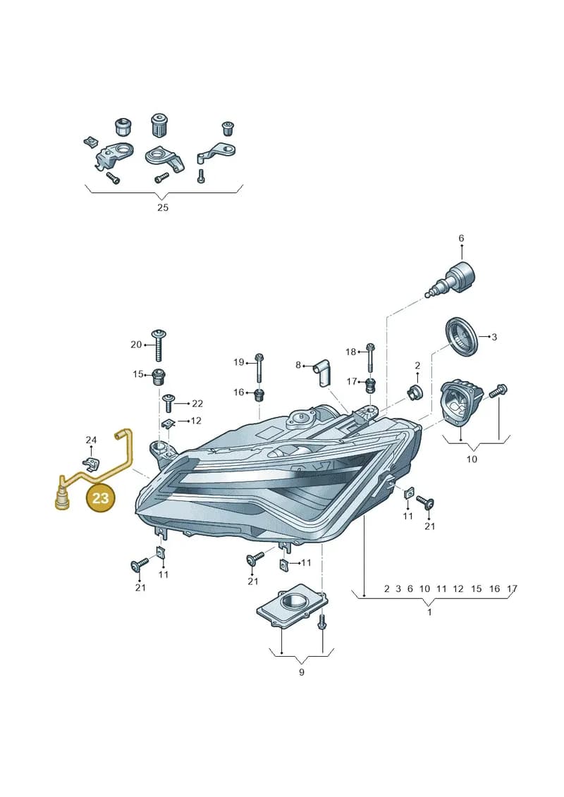 575941718 — SEAT Ateca (2016-) diagram 893941120, position 23