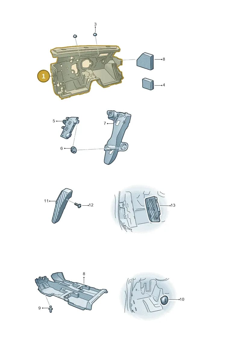 576863935B — Skoda Karoq (2017-2023) diagram 834000130, position 1