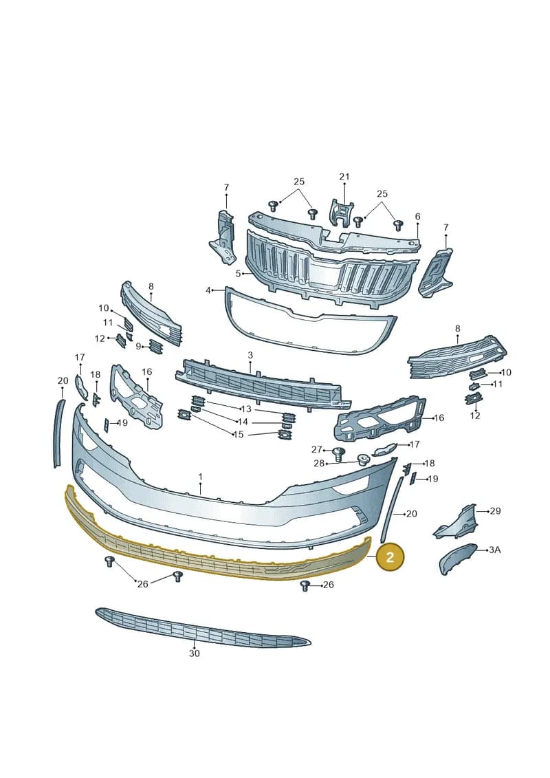 57A807061B9B9 — Skoda Karoq (2017-2023) diagram 834807000, position 2