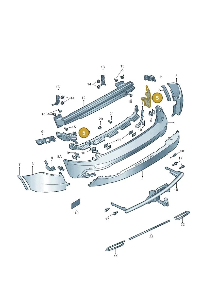 57A807378B — Skoda Karoq (2017-2023) diagram 834807050, position 5