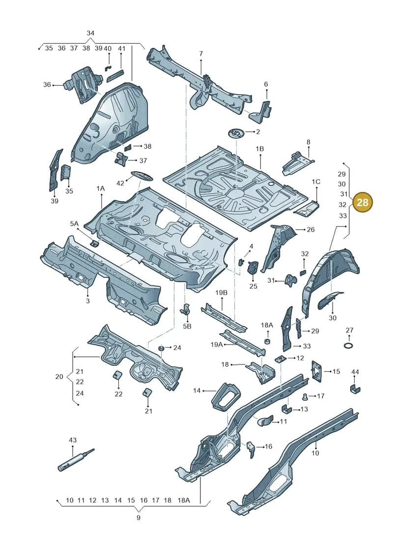 57A809851A — Skoda Karoq (2017-2023) diagram 834803020, position 28