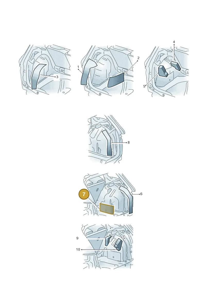 57A864910 — Skoda Karoq (2017-2023) diagram 834000160, position 7