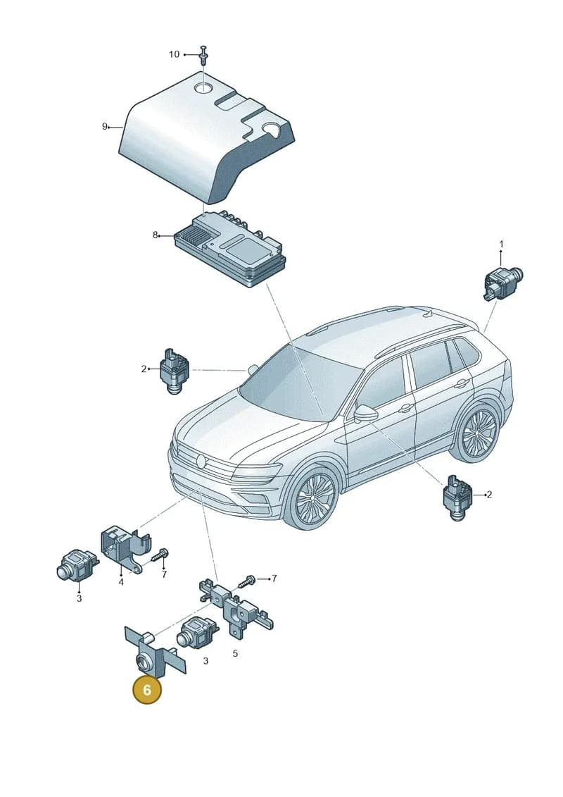 57A980561 — Skoda Karoq (2017-2023) diagram 884907200, position 6
