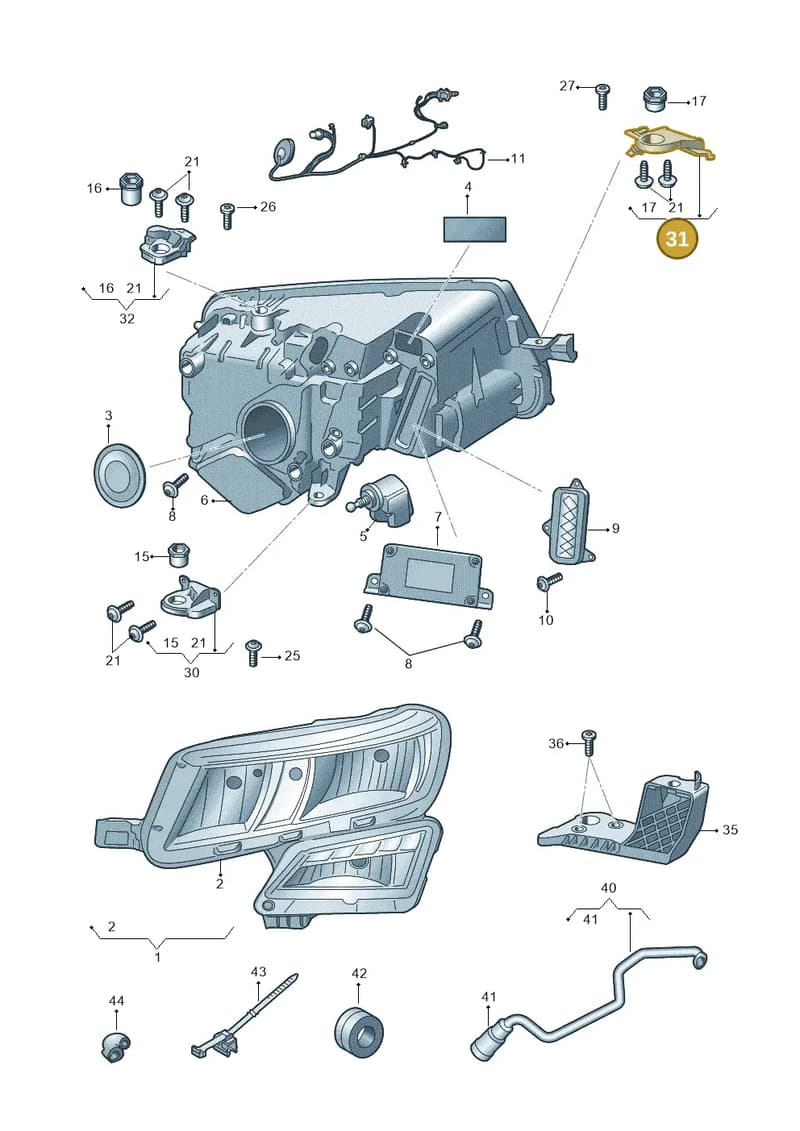57A998226 — Skoda Karoq (2017-2023) diagram 834941200, position 31