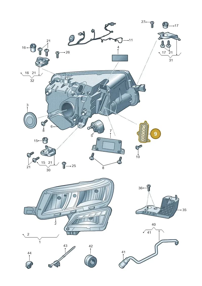 57A998295 — Skoda Karoq (2017-2023) diagram 834941200, position 9