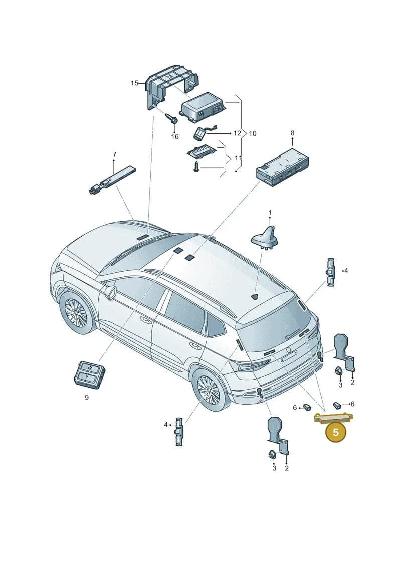 57H035577D — Skoda Kodiaq (2024-2024) diagram 804000140, position 5
