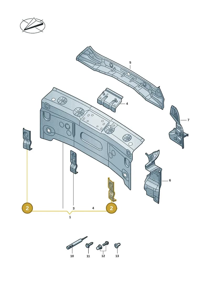 57H807126 — Skoda Kodiaq (2024-2024) diagram 57h813000, position 2