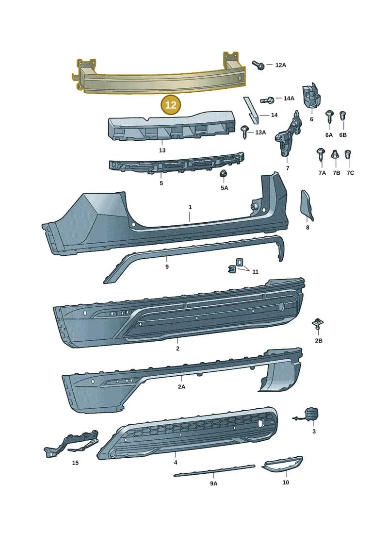 57H807305D — Skoda Kodiaq (2024-2024) diagram 57h807050, position 12
