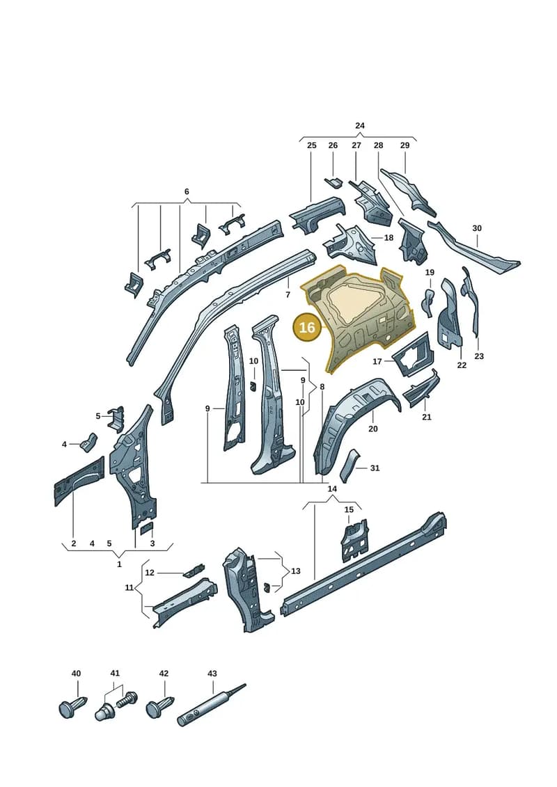 57H809353 — Skoda Kodiaq (2024-2024) diagram 57h809000, position 16