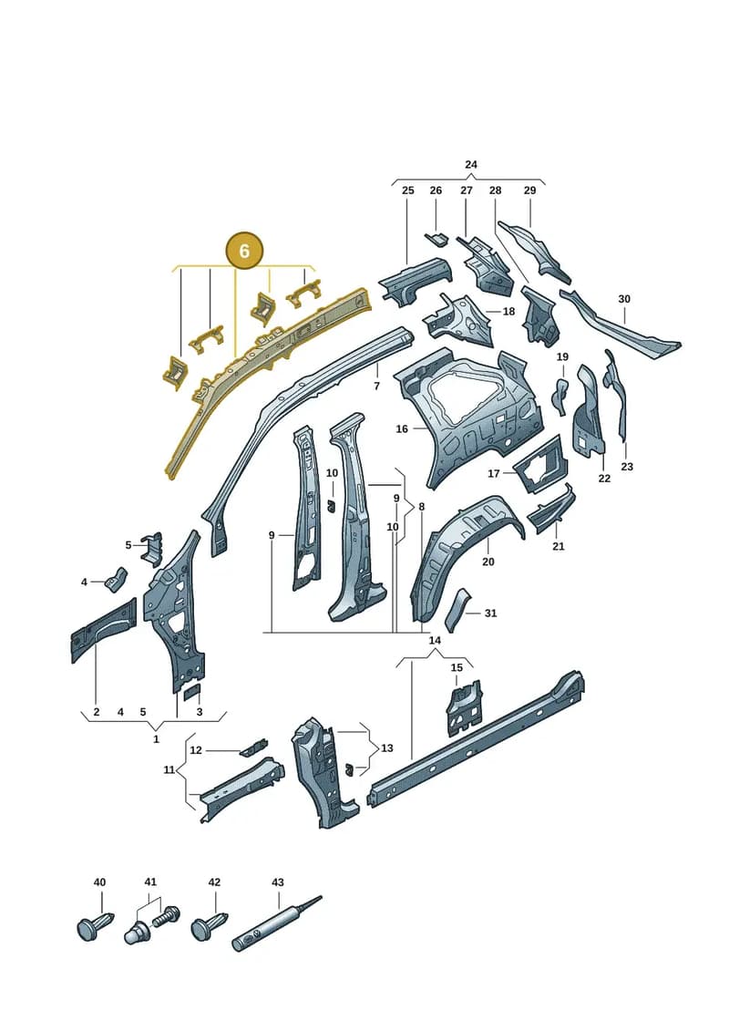 57H809422 — Skoda Kodiaq (2024-2024) diagram 57h809000, position 6