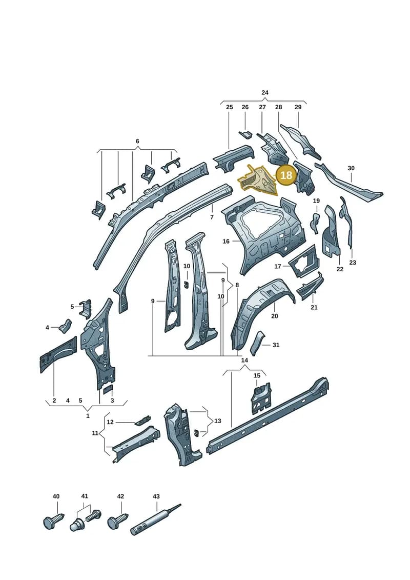 57H809457 — Skoda Kodiaq (2024-2024) diagram 57h809000, position 18