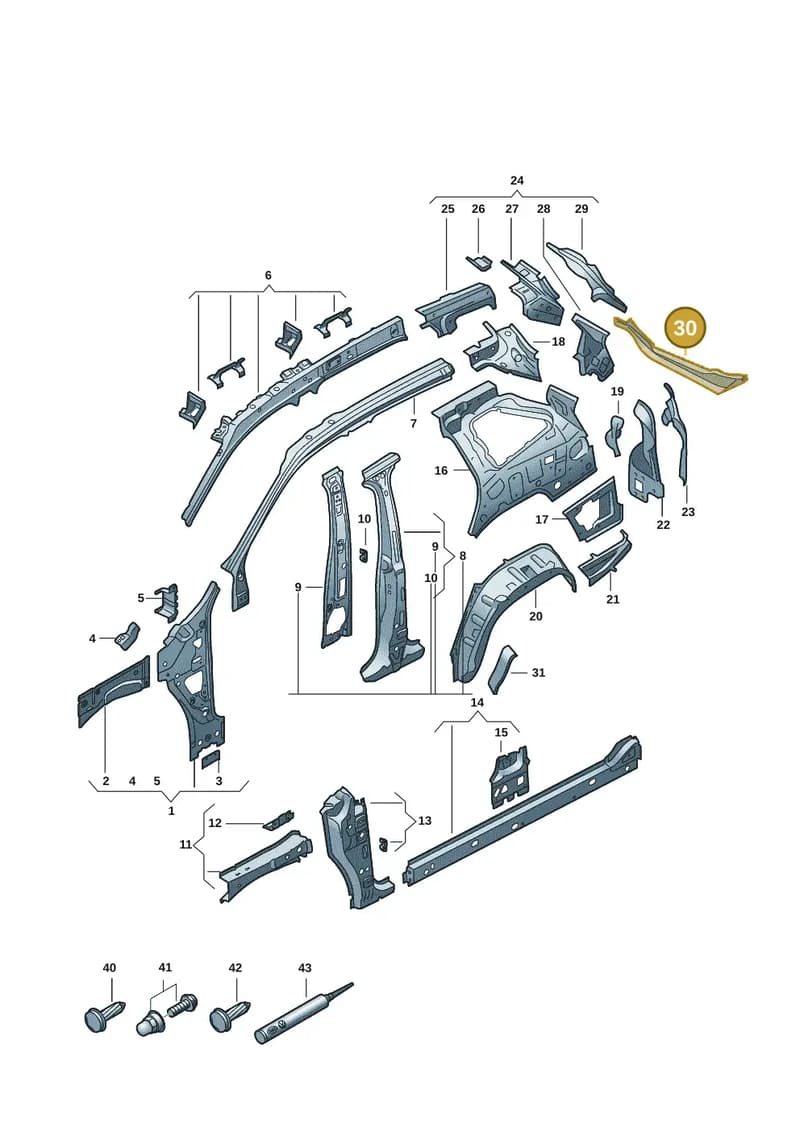 57H809641 — Skoda Kodiaq (2024-2024) diagram 57h809000, position 30