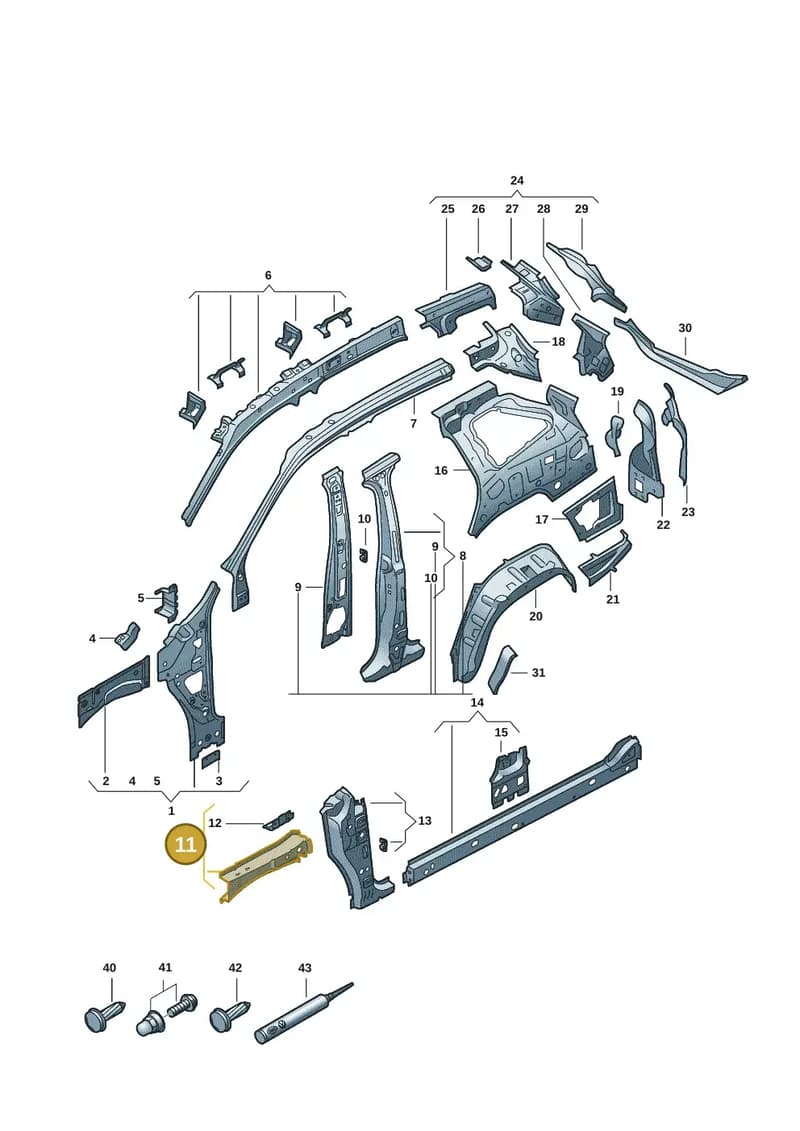 57H810136 — Skoda Kodiaq (2024-2024) diagram 57h809000, position 11