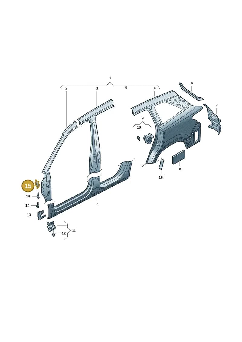 57H810459 — Skoda Kodiaq (2024-2024) diagram 57h809050, position 15