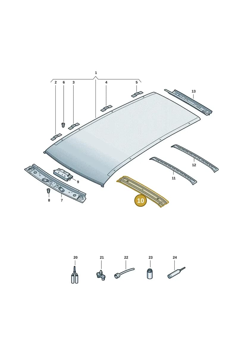 57H817119 — Skoda Kodiaq (2024-2024) diagram 57h817000, position 10
