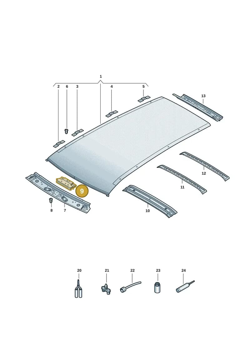 57H817169 — Skoda Kodiaq (2024-2024) diagram 57h817000, position 9