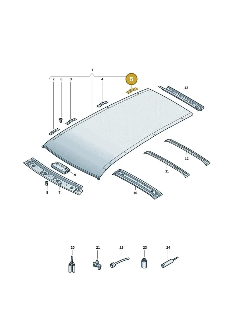 57H817905 — Skoda Kodiaq (2024-2024) diagram 57h817000, position 5