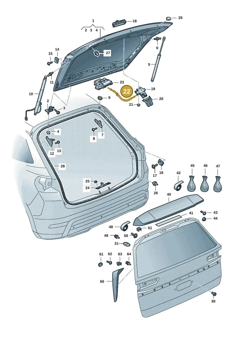 57H827535 — Skoda Kodiaq (2024-2024) diagram 57h827000, position 22