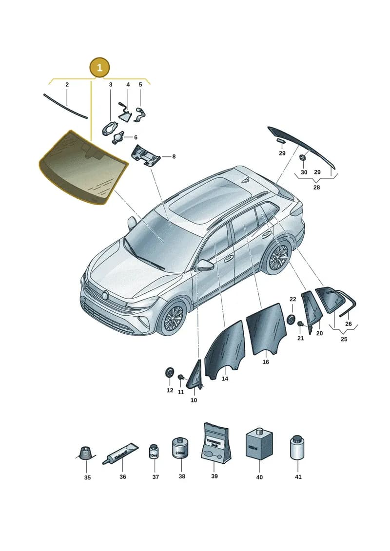 57H845011GNVB — Skoda Kodiaq (2024-2024) diagram 57x845000, position 1