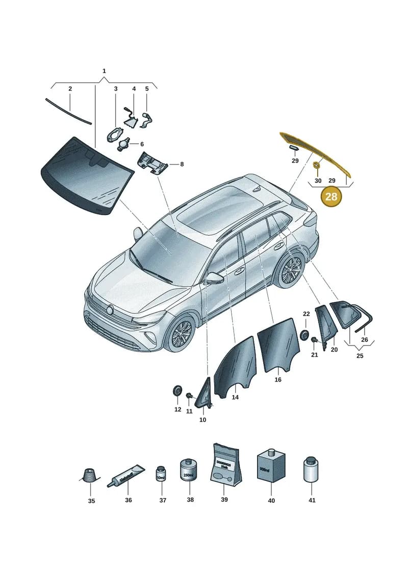 57H845049ENVB — Skoda Kodiaq (2024-2024) diagram 57x845000, position 28